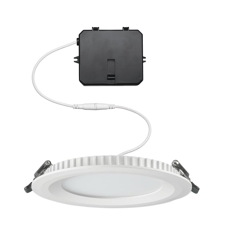 ETI 6" LED Canless Downlight, 900 Lumens, 5CCTs: 2700K/3000K/3500K/4000K/5000K, 53807103
