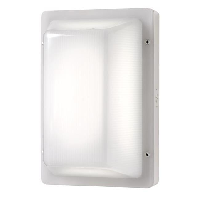 ETI White Frosted Glass Polycarbonate LED Bulkhead Light