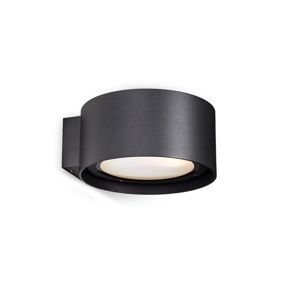 Astoria Modern Black Metal LED Dimmable Outdoor Sconce