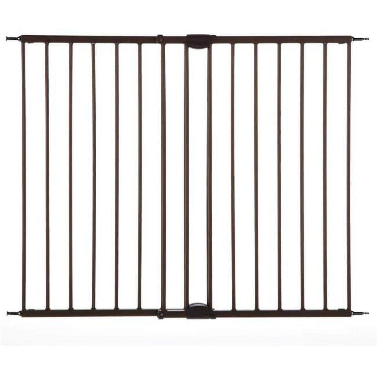 Extra-Wide Freestanding Metal Pet Gate with Versa-Lock