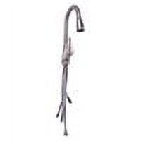 EZ-FLO 10389 Kitchen Faucet with High Arc Pull-Down Spray, One-Handle, Brush Nickel