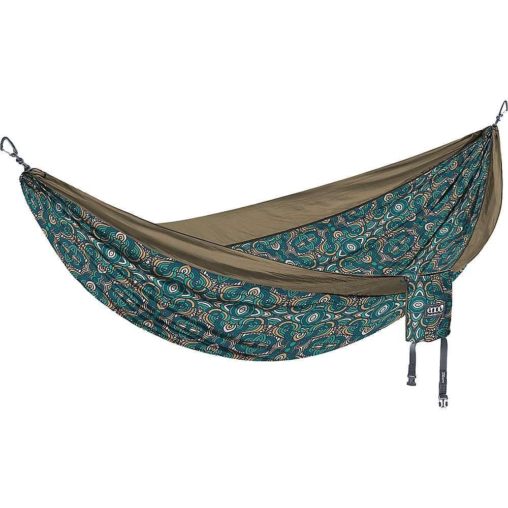 ENO, Eagles Nest Outfitters DoubleNest Print Lightweight Camping Hammock, 1 to 2 Person, Roots Studio Special Edition