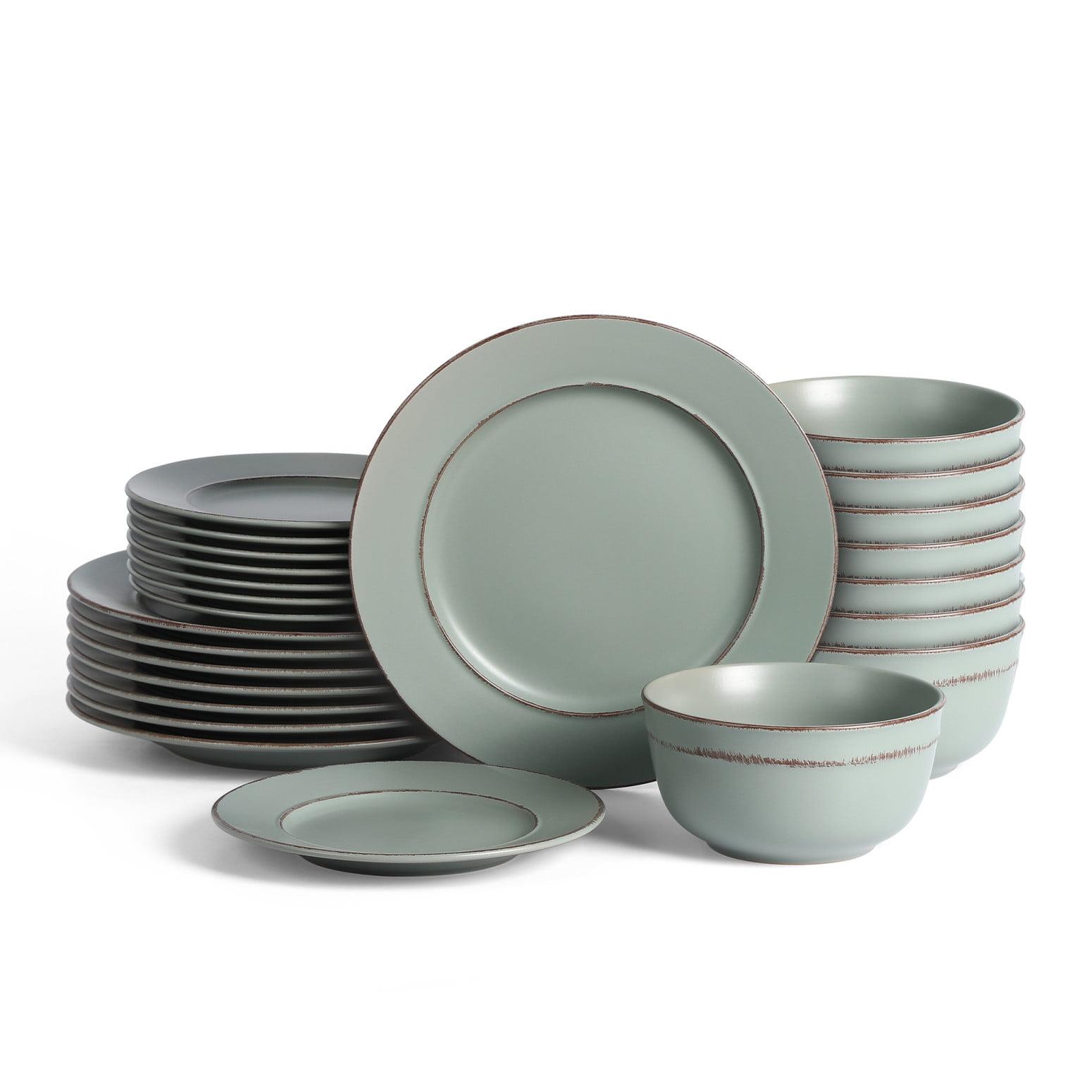 Earth & Clay Earth & Clay Hazel 12-Piece Dinnerware Set Stoneware (Set of 12)