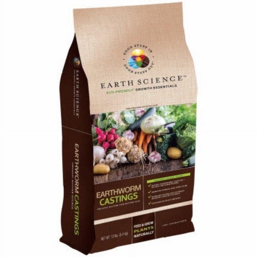 Earth Science Earthworm Castings Garden Fertilizer