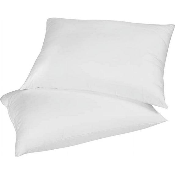 East Coast Bedding 10/90 Pure Dream Firm Goose Down Feather Pillow, King Size, Set of 2