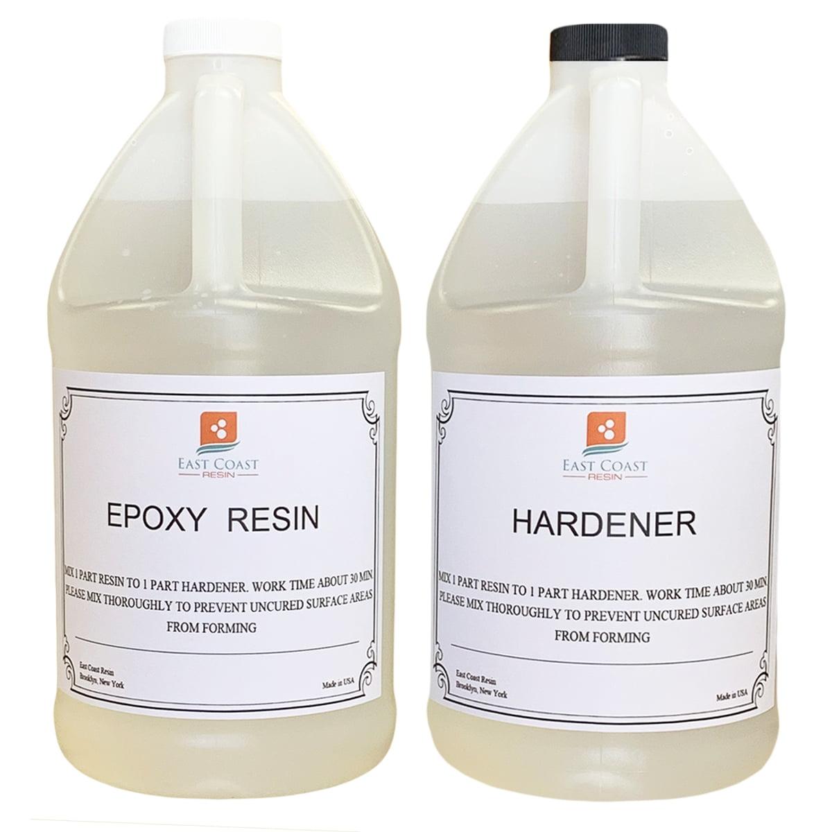 East Coast Resin Super Gloss Coating General Purpose Epoxy Adhesive, 1 Gallon Kit