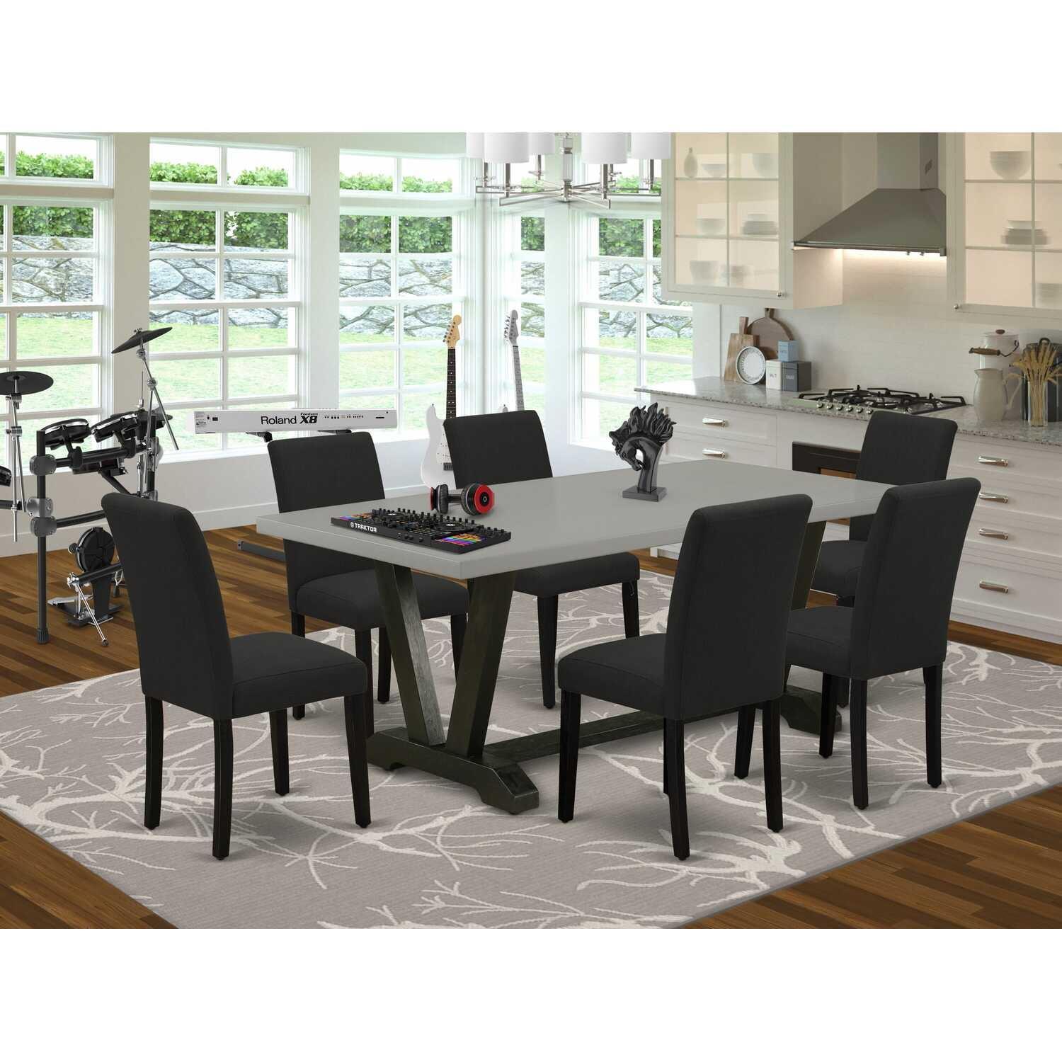 Trestle Dining Set