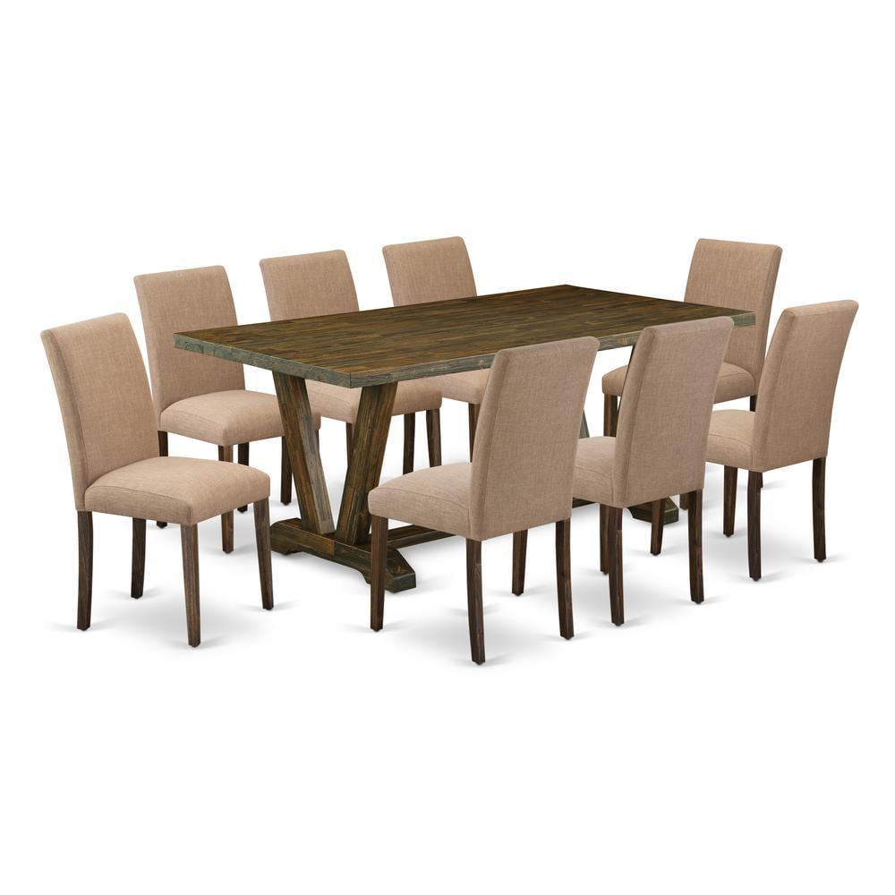 Trestle Dining Set