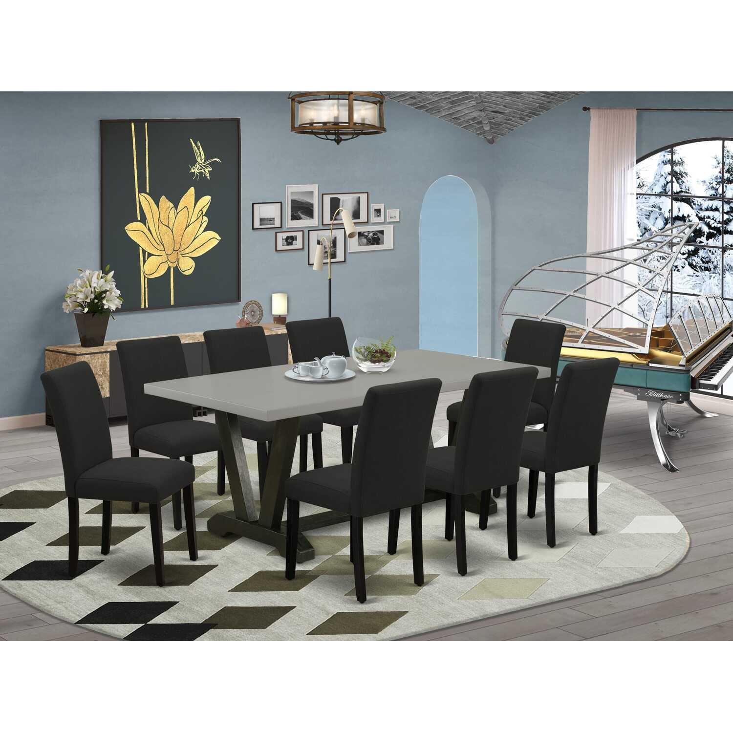 - Person Trestle Dining Set