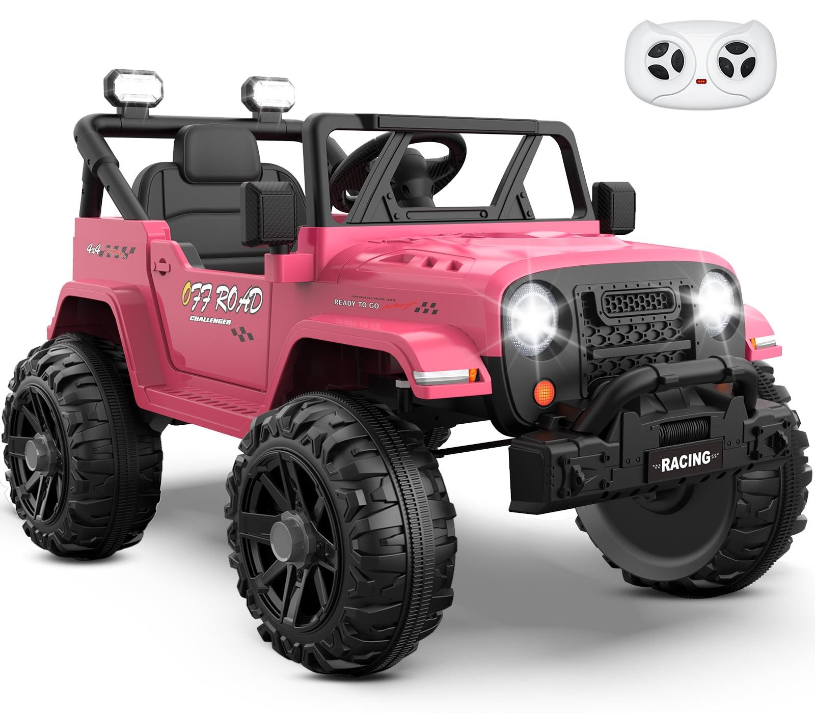 East doll 12V Ride on Toys for Toddlers, Kids Cars to Ride in, Electric Car with Remote Control, Bluetooth, Music, 3 Speeds for Kids Gifts, Red