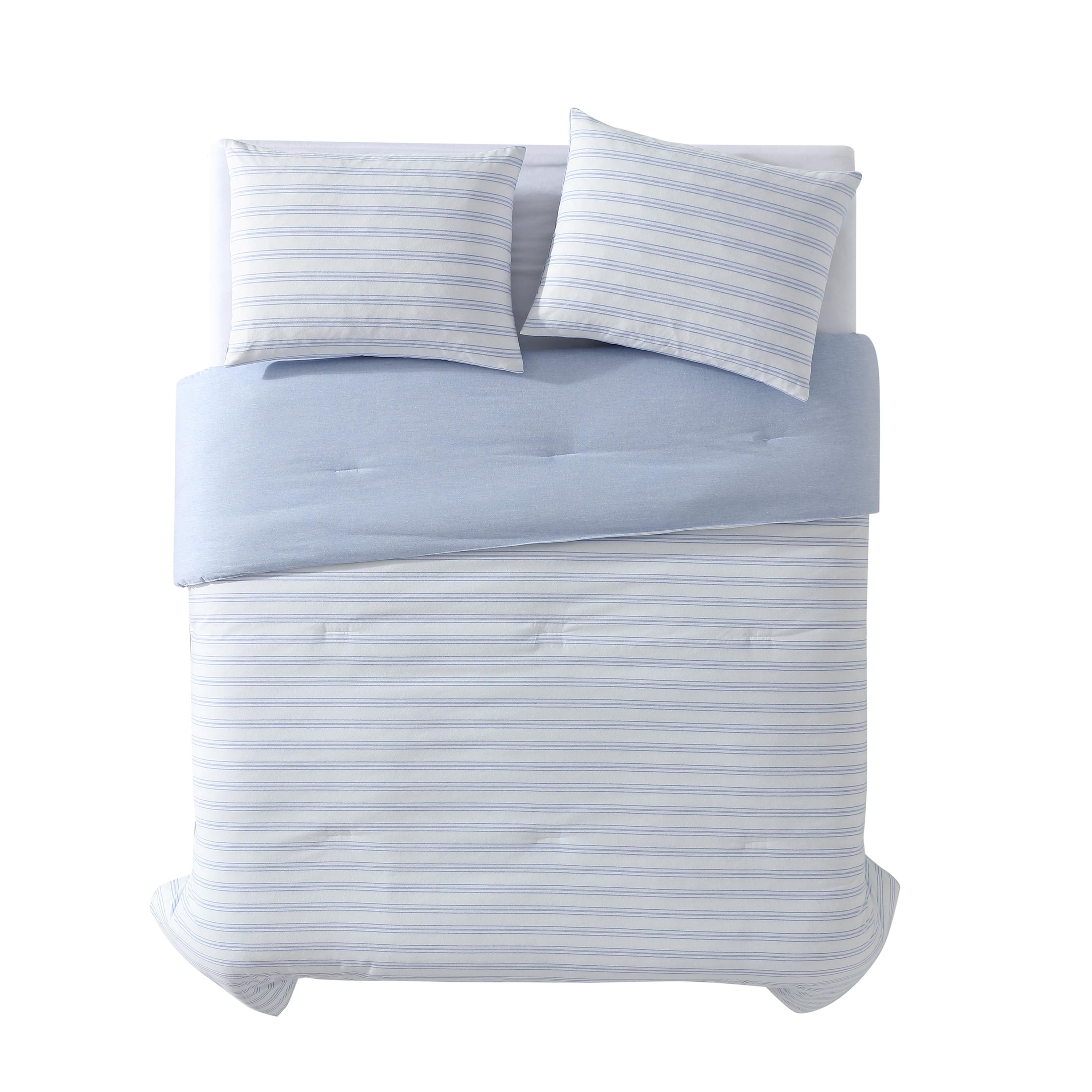 Easy Eco Cotton Blend Reversible Comforter Set