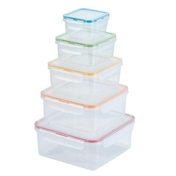 LocknLock Food Storage - Set of 5 Containers and 5 Lids