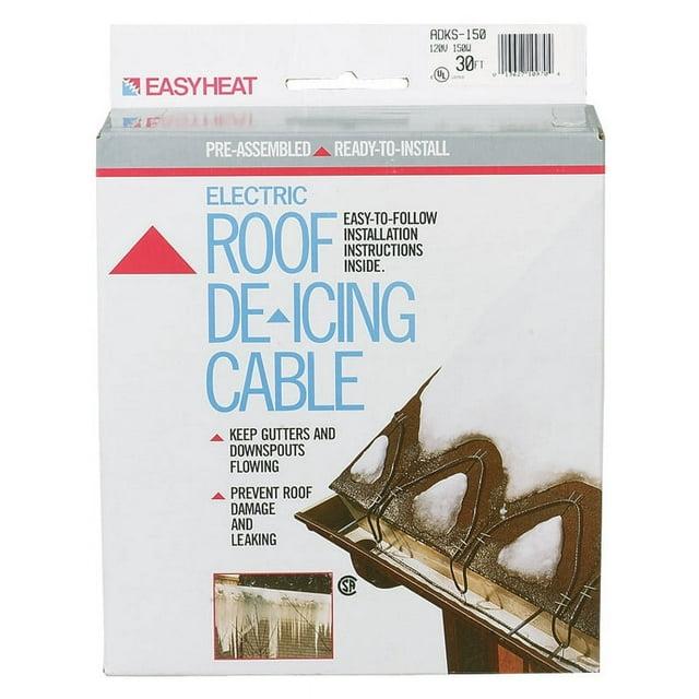 EasyHeat 30 ft Black Roof and Gutter De-Icing Cable Kit
