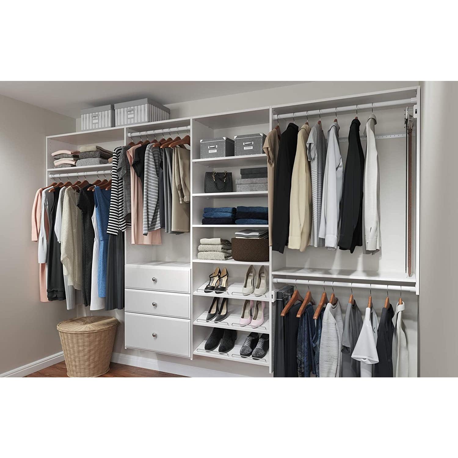 Easy Track Dual Tower Closet Kit