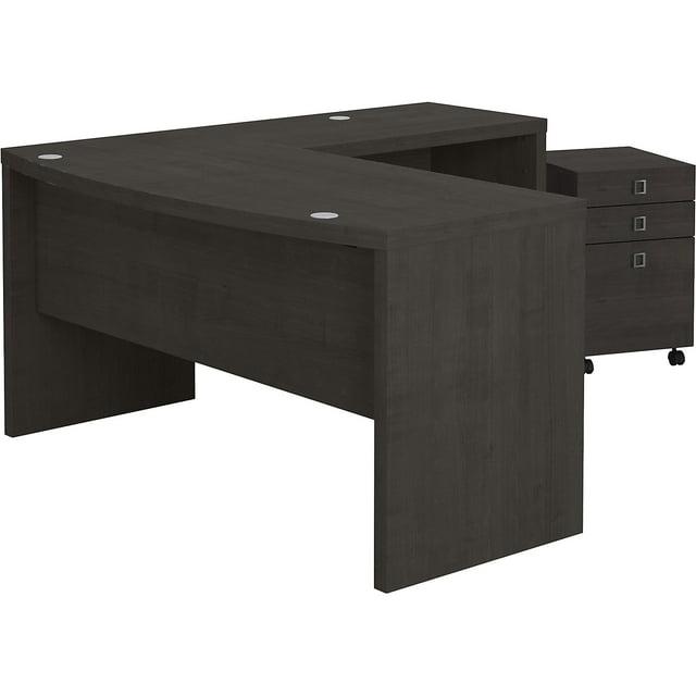 Bush Business Furniture Echo 3 L-Shaped Computer Desk Office Set