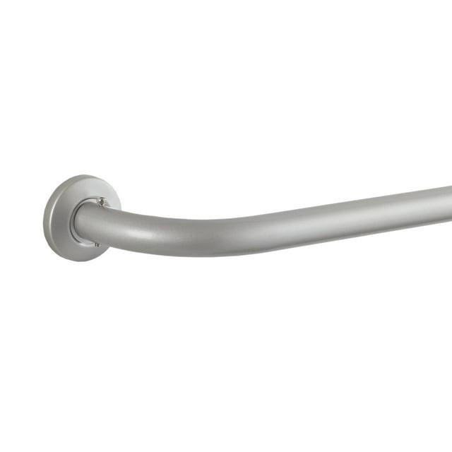 Eclipse 100% Steel Adjustable Single Curtain Rod