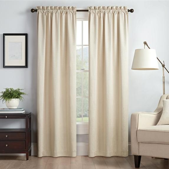 Canova Polyester Blend Light Filtering Curtain Panel
