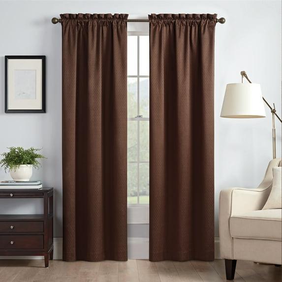 Canova Polyester Blend Light Filtering Curtain Panel