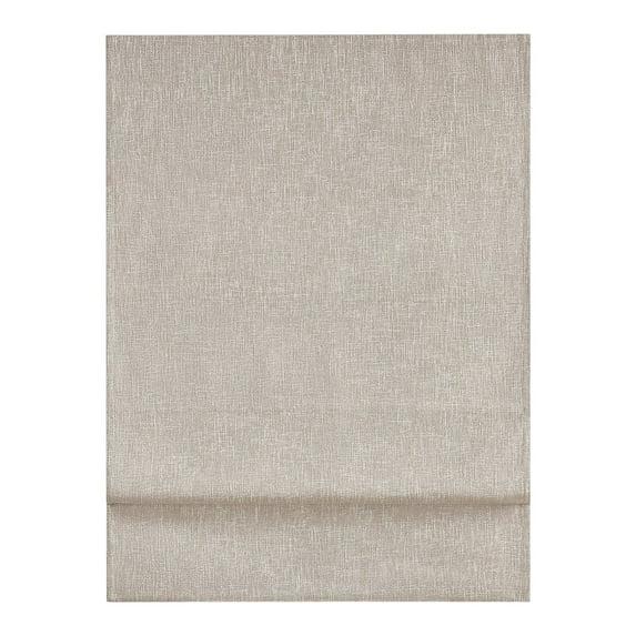 Eclipse Drewton Motorized Textured Roman Shade