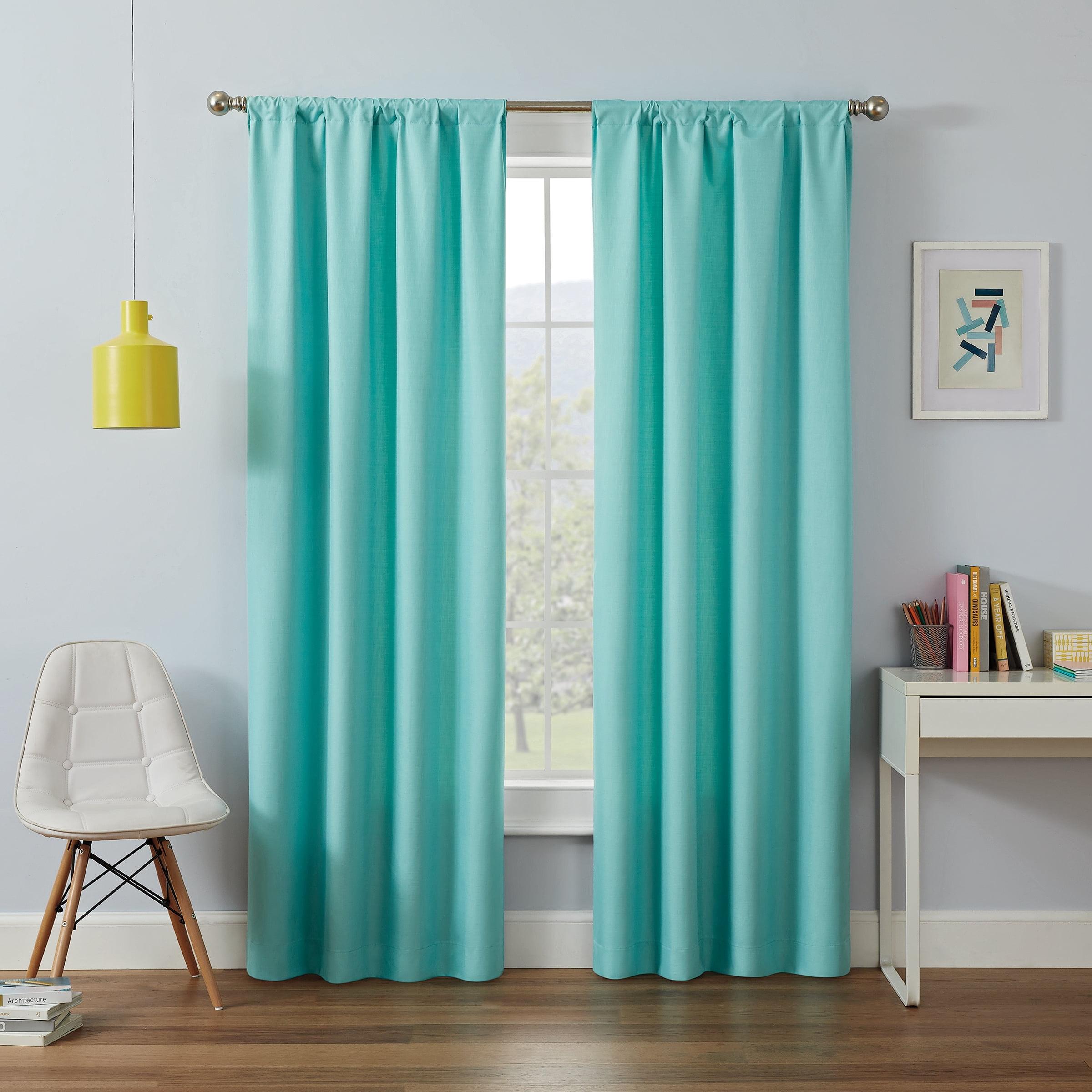 Eclipse Kendall Kids Thermaback Blackout 42 x 54 Curtain Panel in Pool