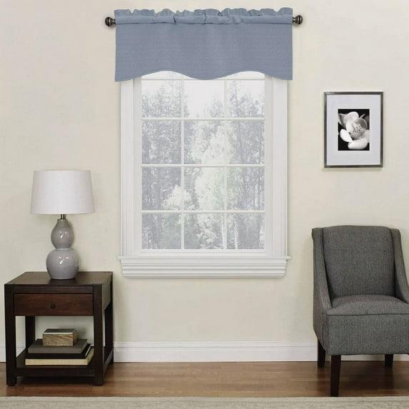 Eclipse Kendall Scalloped 42'' W Window Valance