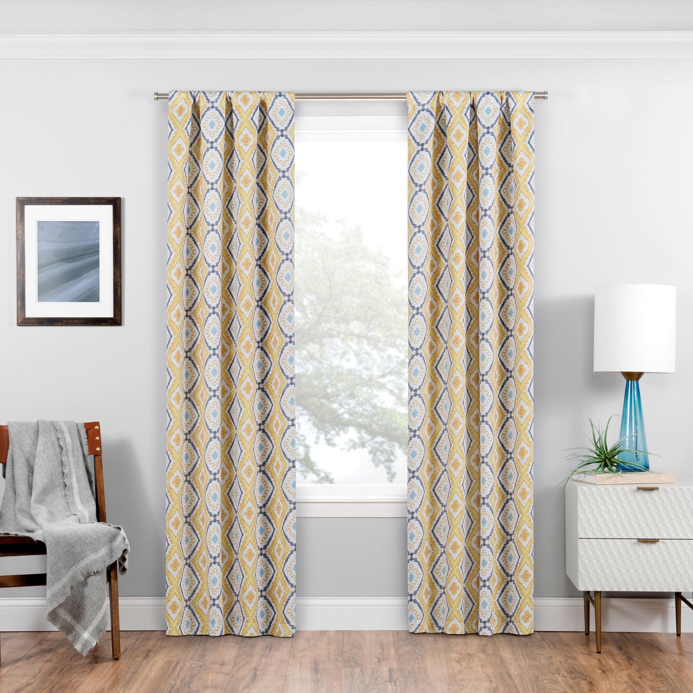 Eclipse Isante Morrow Blackout Thermal Rod Pocket Single Curtain Panel & Reviews | Wayfair