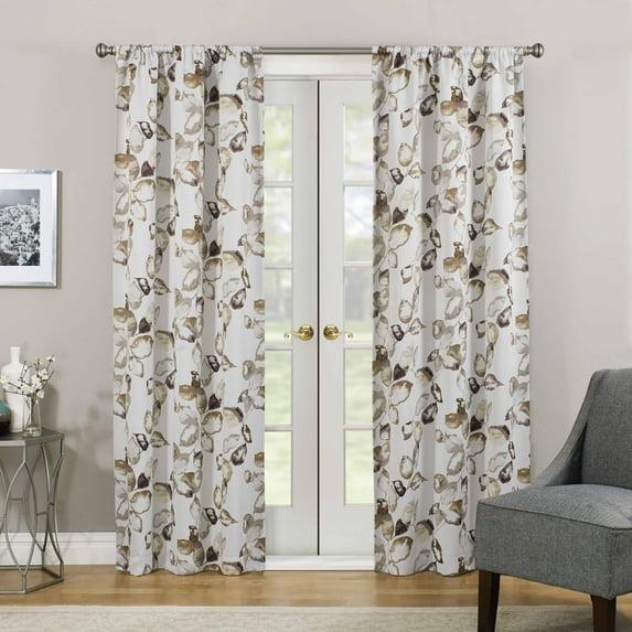 Eclipse Paige Polyester Room Darkening Curtain Single Panel