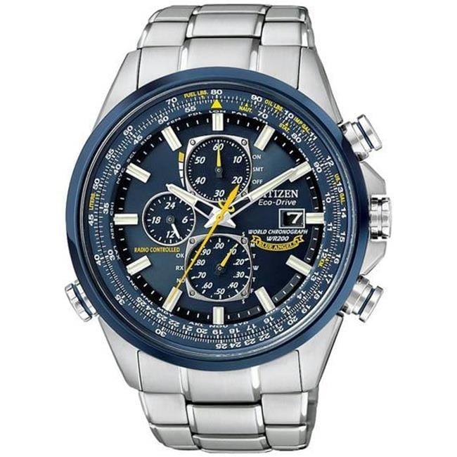 Citizen Men's Eco-Drive Blue Angels World Chronograph A-T Watch AT8020-54L