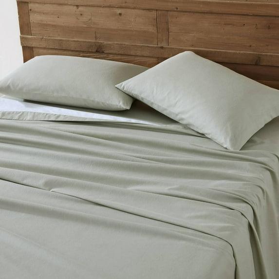 Eddie Bauer Solid Cotton Flannel Sheet Sets