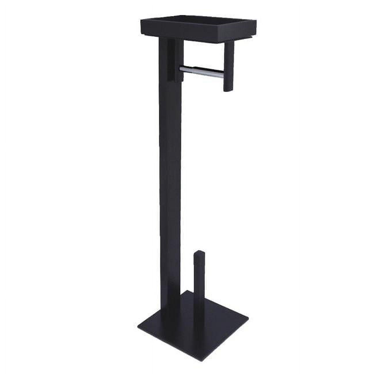 Kingston Brass SCC8500 Kingston Brass Edenscape Freestanding Toilet Paper Holder with Storage Shelf