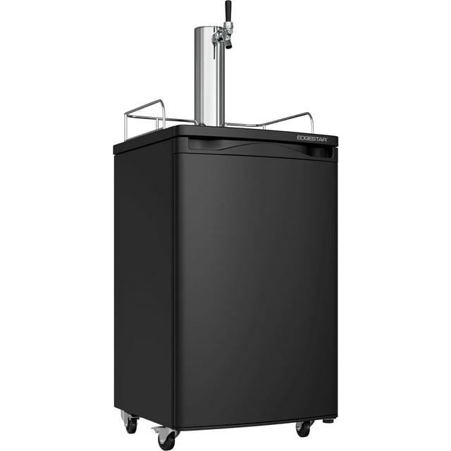 EdgeStar EdgeStar 4.9 Cubic Feet Single Tap Freestanding Kegerator with Adjustable Temperature