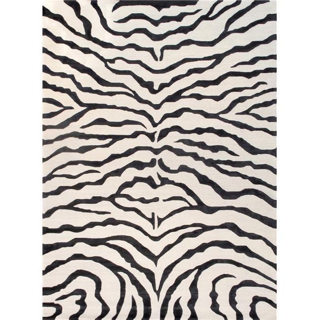 Pasargad Edgy Hand Tufted Viscose Animal Print Rug