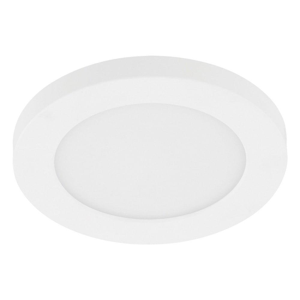 White Glass LED Flush Mount Ceiling Light