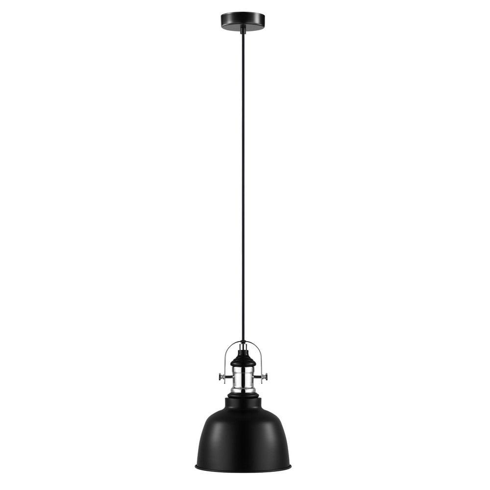 Gilwell Matte Black & Chrome Mini LED Pendant Light