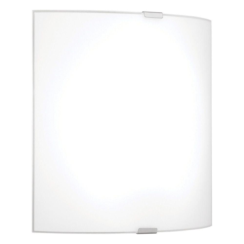 White Glass Dimmable LED Wall Sconce