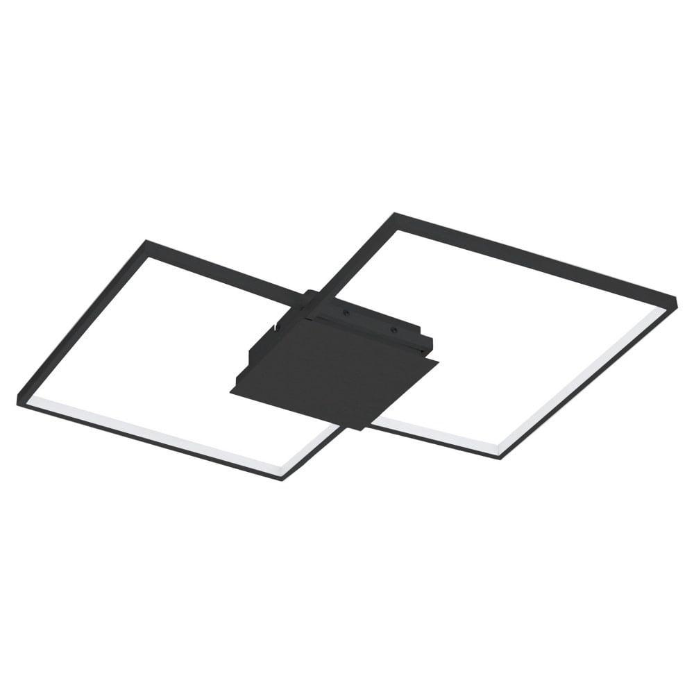 Milanius Matte Black Aluminum 24W LED Wall/Ceiling Light