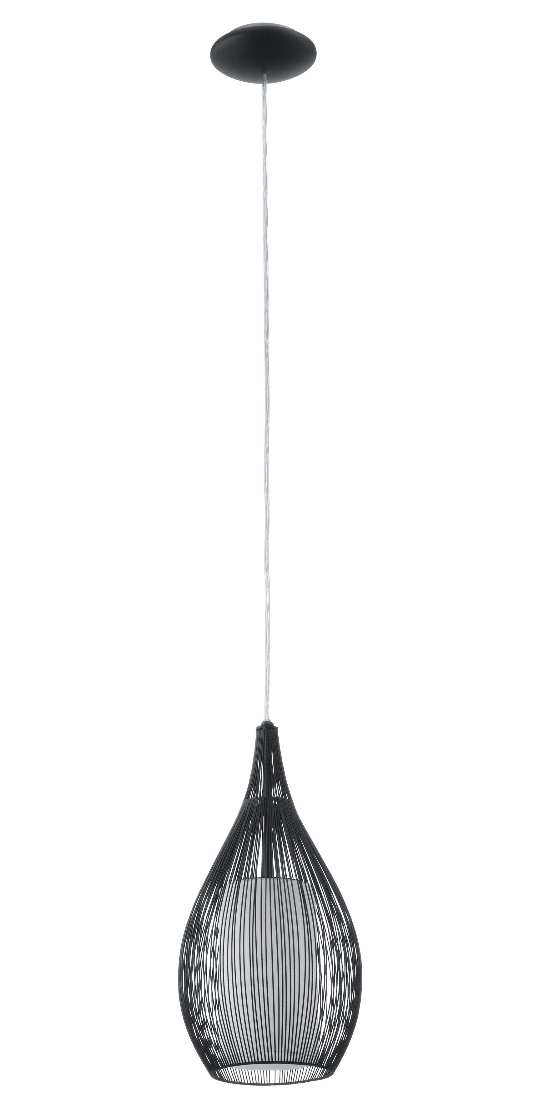 Lotus Single Light Steel Dimmable Pendant