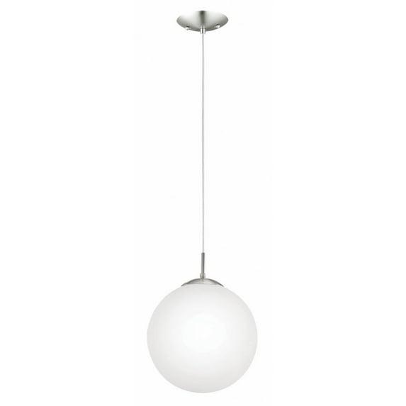 85263A-Eglo Lighting-Rondo - 1 Light Pendant In Mid-Century Modern Style-12.38 Inches Tall and 11.75 Inches Wide     -Traditional Installation