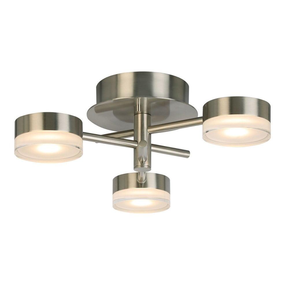 Hazel 3 Light Acrylic LED Semi Flush Mount