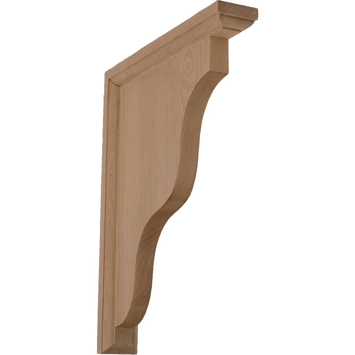 Hamilton Traditional Rubberwood Bracket 1.5"W x 9"D x 11"H