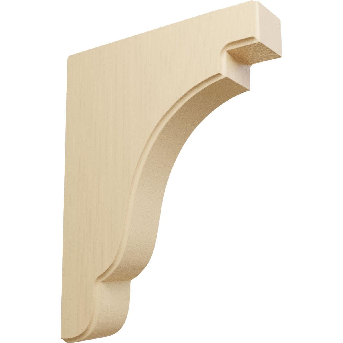 Maple Wood Corbel Bracket for Countertops and Shelving