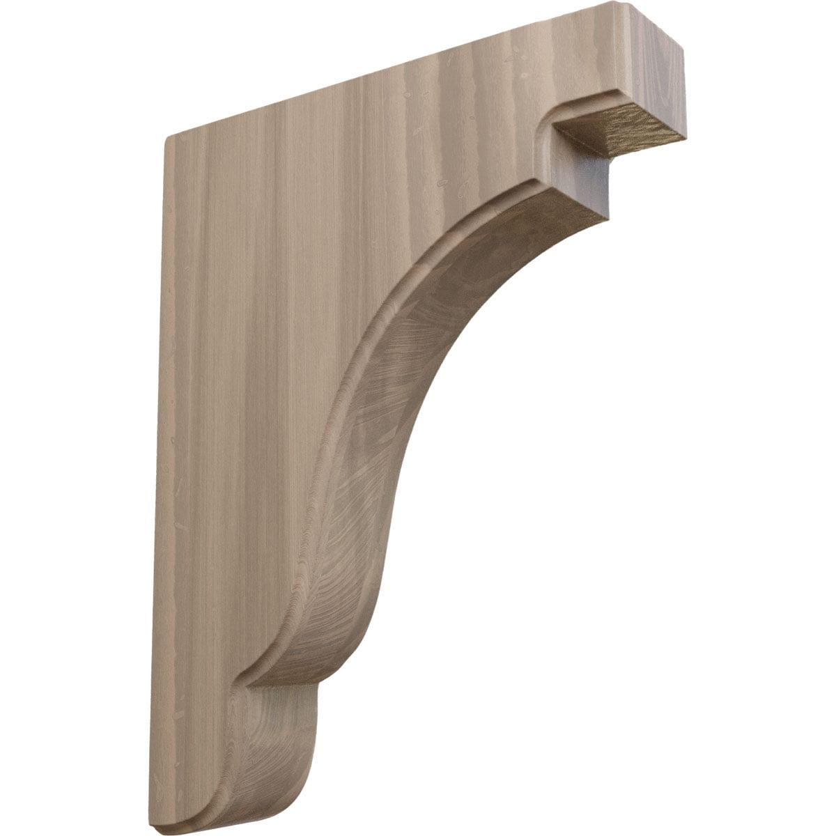 Bradford H 1.75'' W D Wood Bracket / Corbel