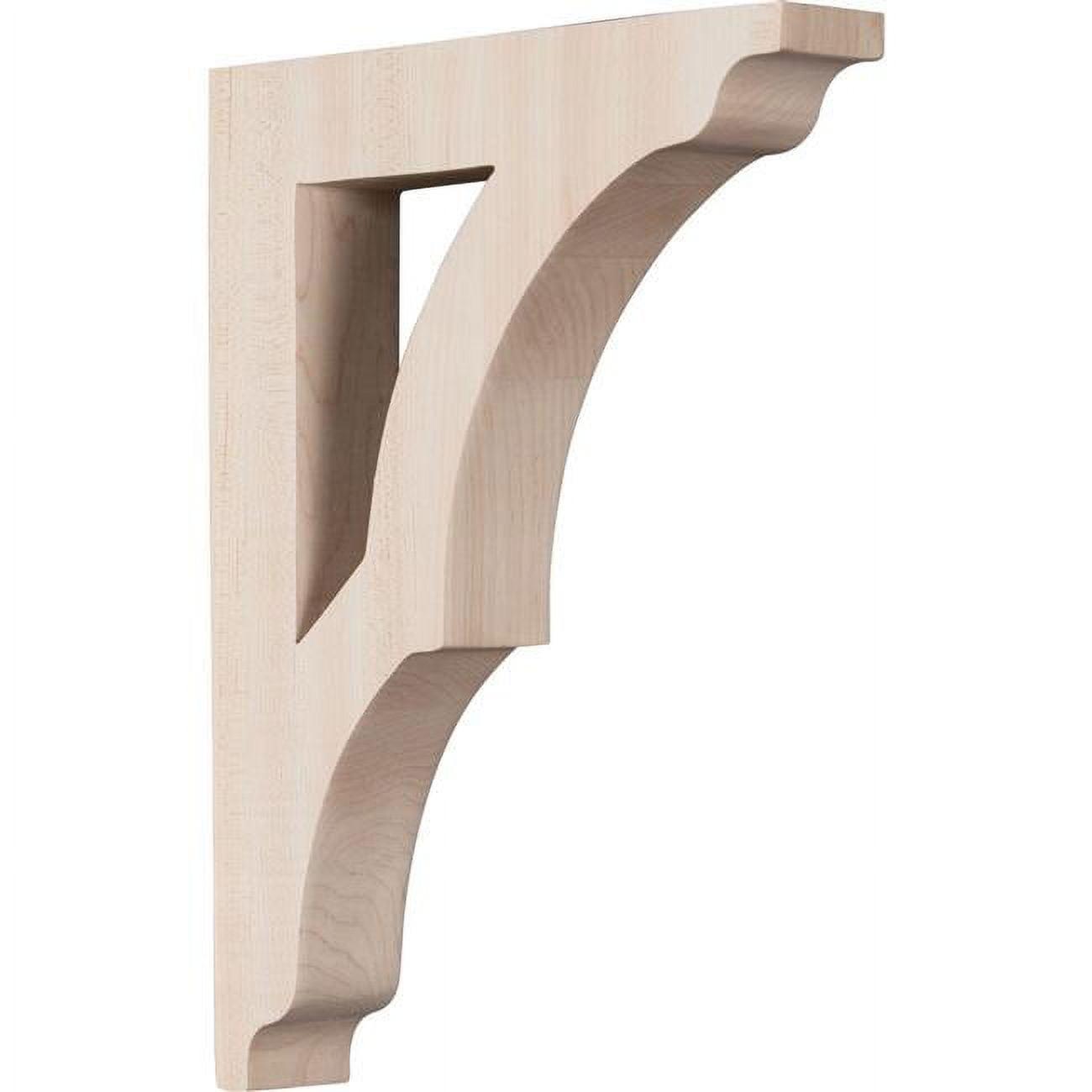 Avila Large Rubberwood Corbel Bracket 1.75"W x 8.5"D x 12"H