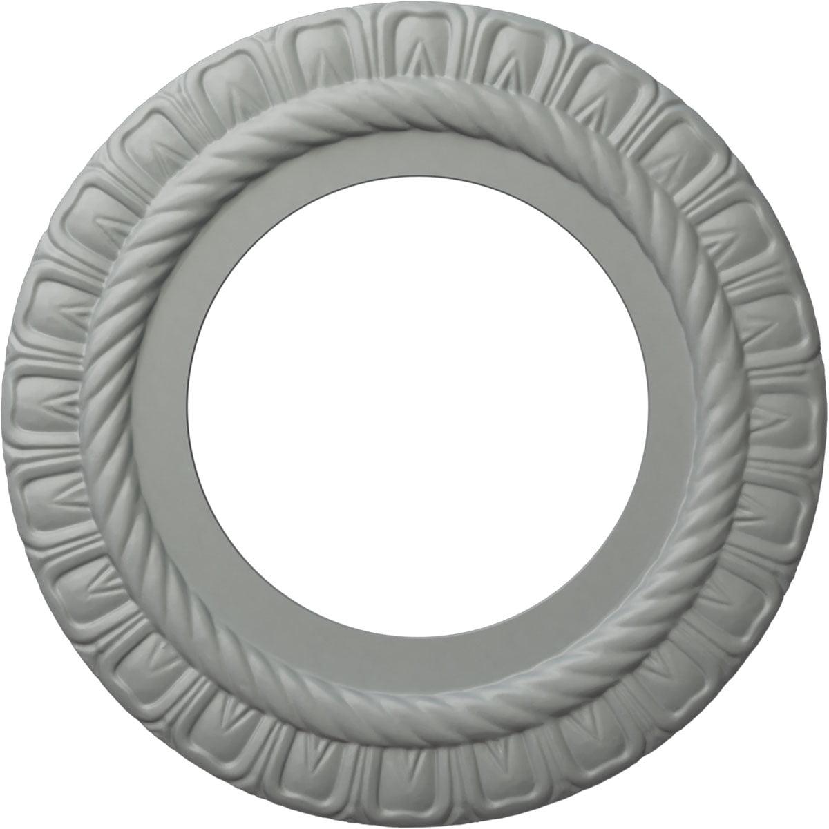 Claremont Primed Circle Medallion for Ceiling Elegance 10.625"