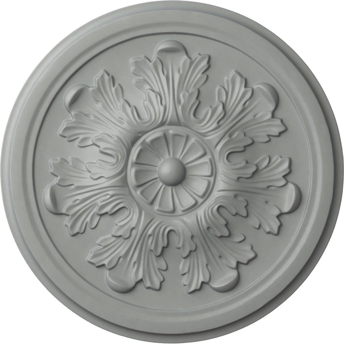 Ekena Millwork 12 3/4"OD x 7/8"P Legacy Acanthus Ceiling Medallion (Fits Canopies up to 3 1/2")