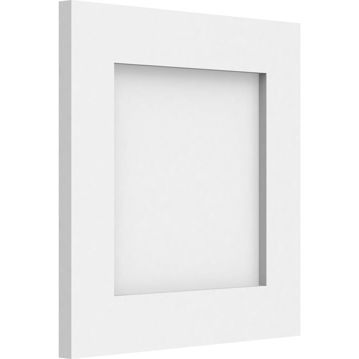 Cornell 12" Fretwork White PVC Decorative Wall/Ceiling Panel