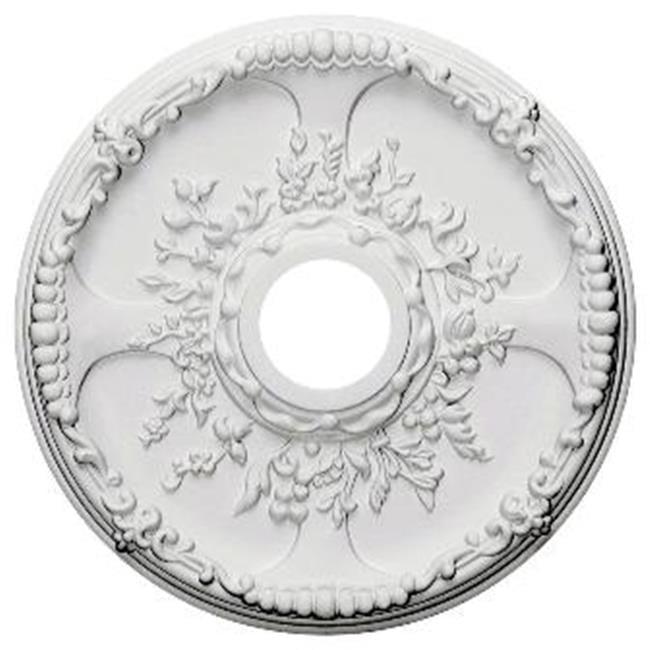 Ekena Millwork 18"OD x 3 1/2"ID x 1 3/8"P Antioch Ceiling Medallion (Fits Canopies up to 3 1/2")
