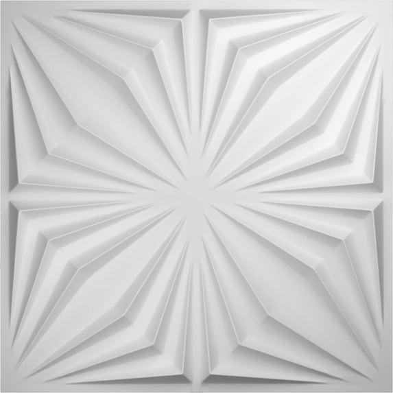 Ekena Millwork Asher EnduraWall Decorative 3D Wall Panel (Set of 12)