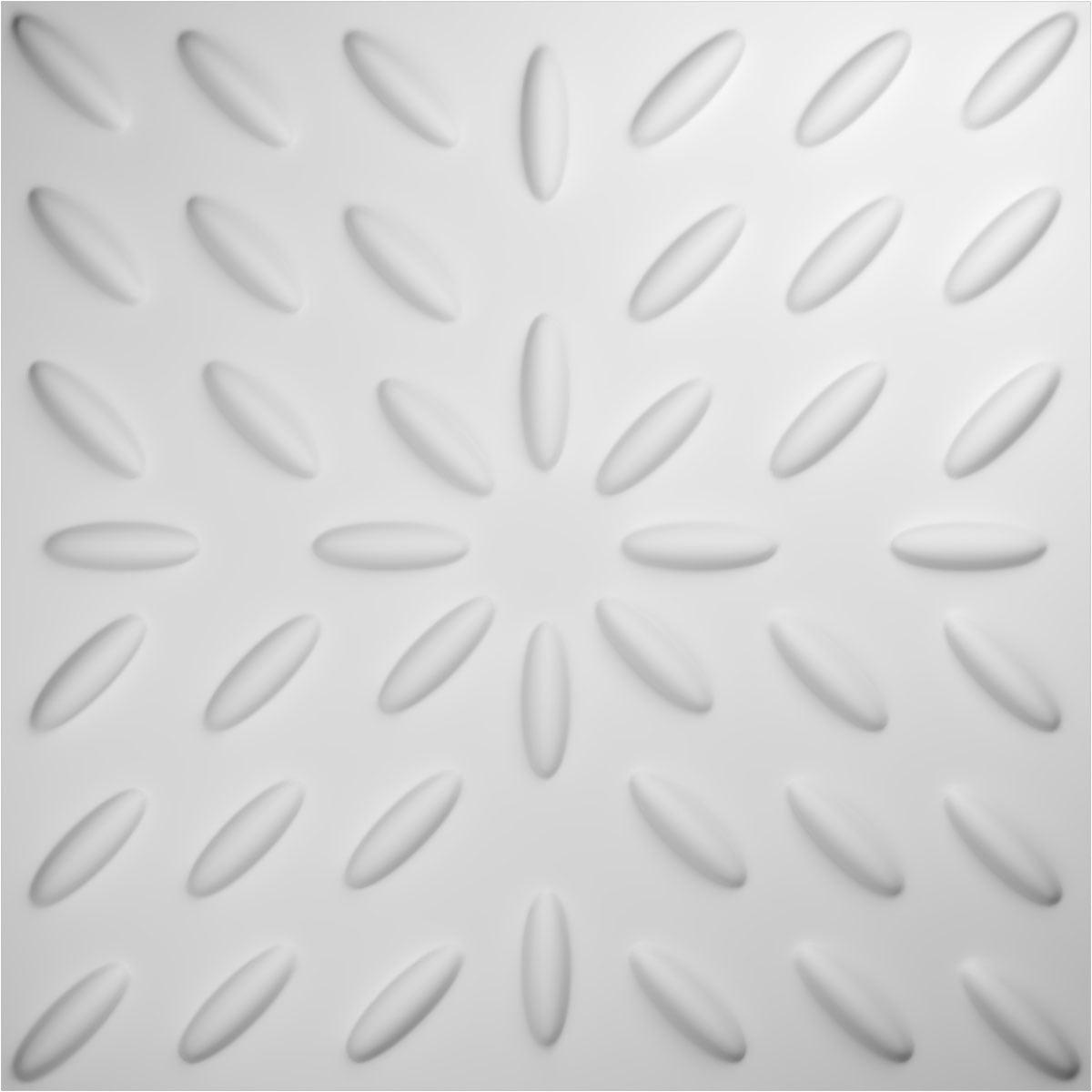 Ekena Millwork 19 5/8"W x 19 5/8"H Blaze EnduraWall Decorative 3D Wall Panel (Covers 2.67 Sq. Ft.)