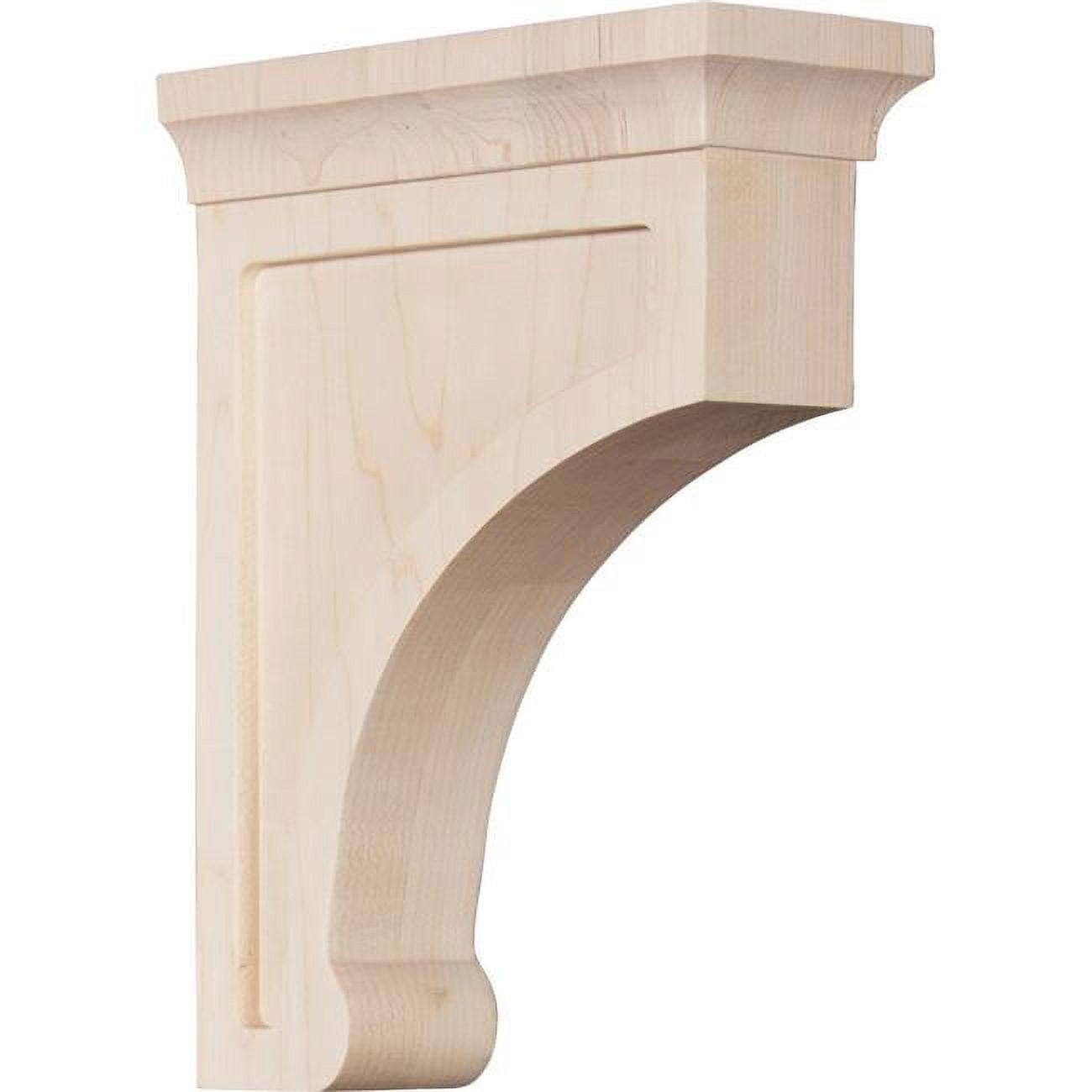 Ekena Millwork Gomez 8'' H x 2.5'' W x 6'' D Wood Bracket / Corbel